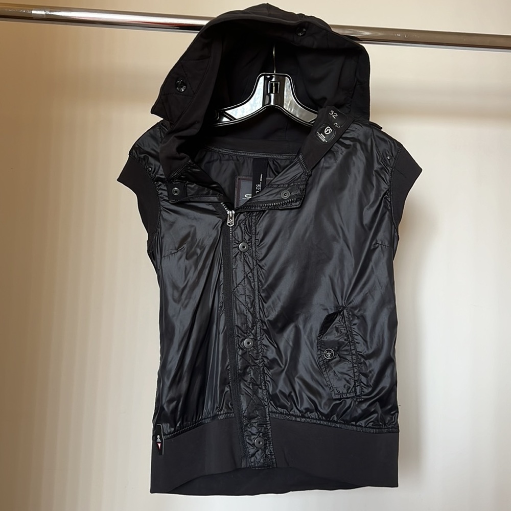 NWOT G-STAR RAW 100% POLYAMIDE HOODED VEST - Picture 10 of 13
